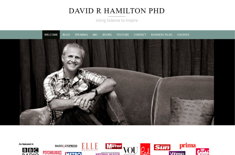 『親切は脳に効く』の著者デイビッド・ハミルトンについての記事のイメージ画像